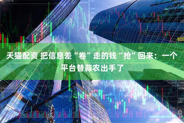 天猫配资 把信息差“卷”走的钱“抢”回来：一个平台替蒜农出手了