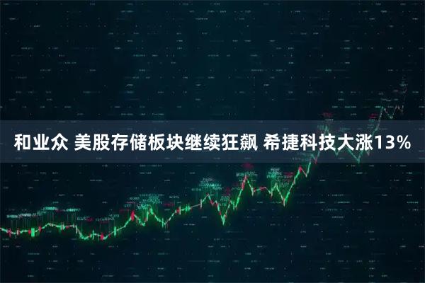 和业众 美股存储板块继续狂飙 希捷科技大涨13%